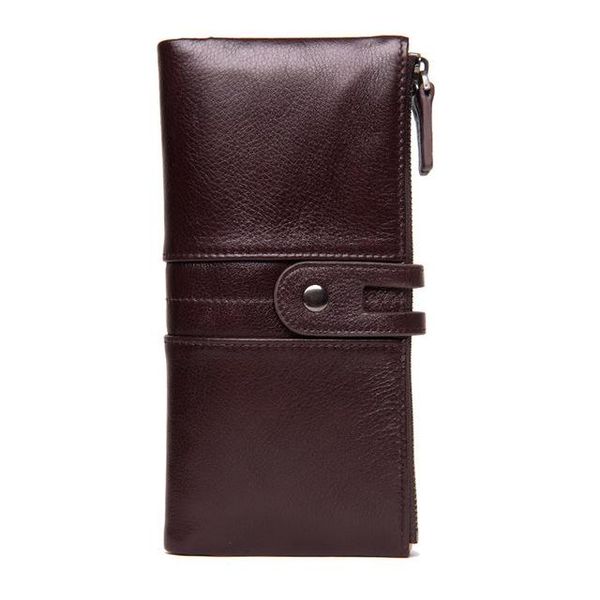 wallets genuine leather purse women and man hasp zipper cow female dobble long womens ladies clutches, Red;black
wallets genuine leather purse women and man hasp zipper cow female dobble long womens ladies clutches, Red;black