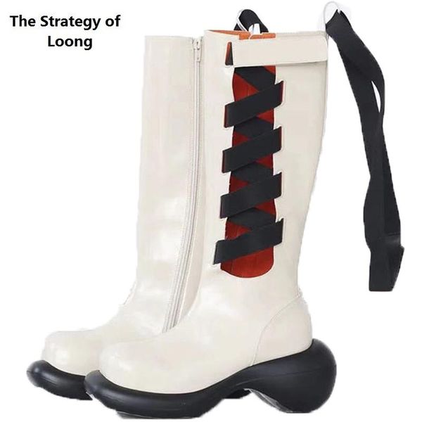 boots spring autumn internal celebrity fashion wedges square toe cut out cross-tied women knee-high long knight 0902, Black
boots spring autumn internal celebrity fashion wedges square toe cut out cross-tied women knee-high long knight 0902, Black