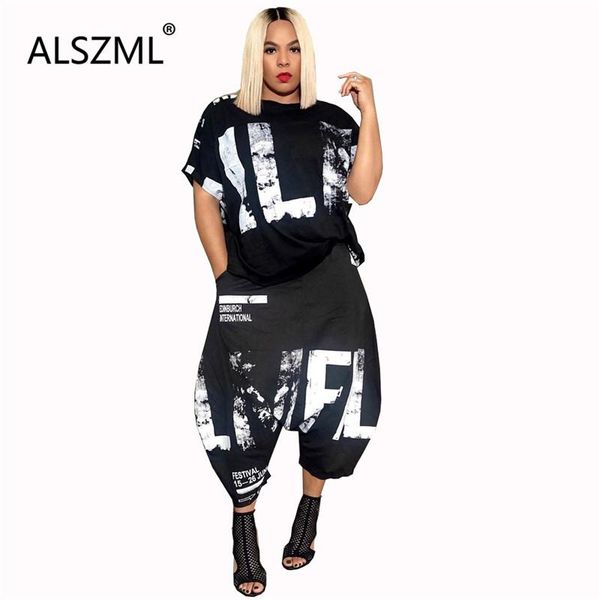 women's two piece pants young party women fashion o neck short sleeve print and 2 pieces set high street lady tracksuits, White
women's two piece pants young party women fashion o neck short sleeve print and 2 pieces set high street lady tracksuits, White