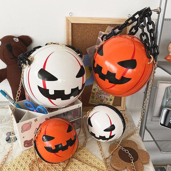 storage bags european and american fashion creative halloween pumpkin devil acrylic chain bag cross-body purses
storage bags european and american fashion creative halloween pumpkin devil acrylic chain bag cross-body purses