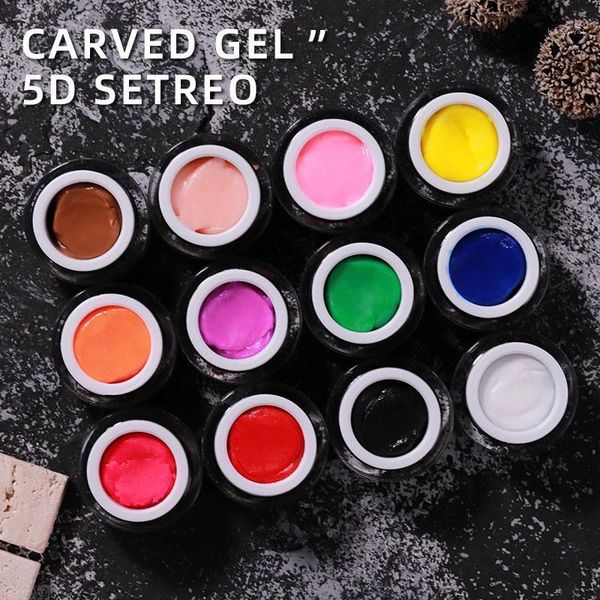 carved gel painting 3d modeling sculpture 12 colors nail art design diy 10g uv led plasticine nails beauty draeing flowr polish1
carved gel painting 3d modeling sculpture 12 colors nail art design diy 10g uv led plasticine nails beauty draeing flowr polish1