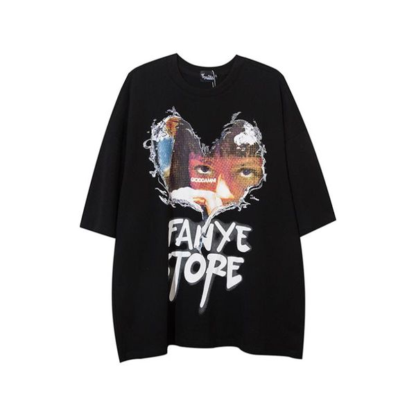 men's t-shirts 2021 fashion casual style short t-shirt summer streets, White;black
men's t-shirts 2021 fashion casual style short t-shirt summer streets, White;black