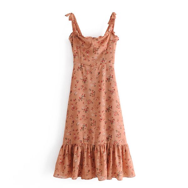 casual dresses chic lady sprint spaghetti strap ruffles high wasit long dress women elegant floral print chiffon slim elastic vrli, Black;gray
casual dresses chic lady sprint spaghetti strap ruffles high wasit long dress women elegant floral print chiffon slim elastic vrli, Black;gray