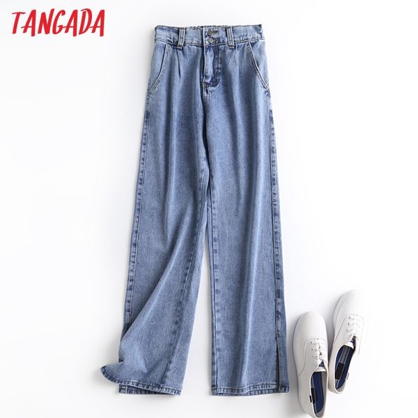 fashion women wide leg jeans long trousers high waist pockets buttons female pants bc27 210416, Blue
fashion women wide leg jeans long trousers high waist pockets buttons female pants bc27 210416, Blue