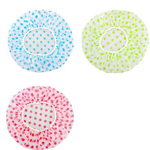 3pcs shower caps elastic waterproof cap reusable bath fashion wave point bathroom tool
3pcs shower caps elastic waterproof cap reusable bath fashion wave point bathroom tool