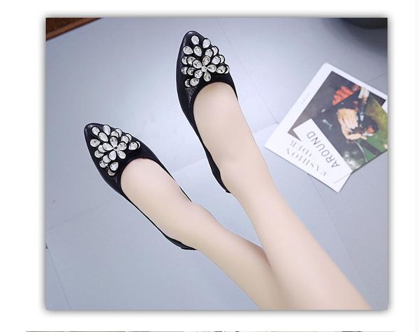 2021 spring and autumn shoes with new style fashion flat bottom pointed end women's shoes@mqwbh380, Black
2021 spring and autumn shoes with new style fashion flat bottom pointed end women's shoes@mqwbh380, Black