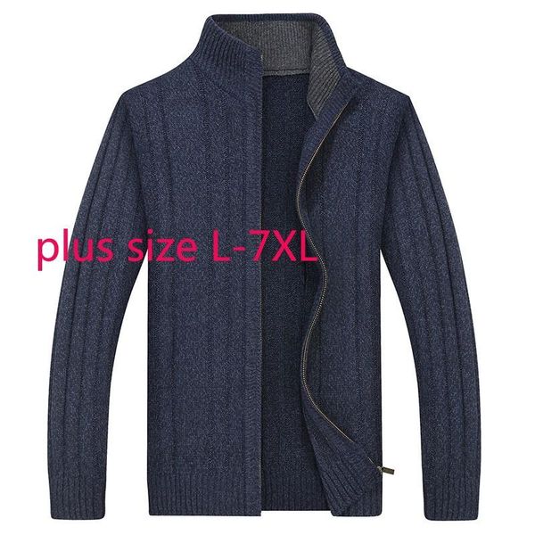 men's sweaters arrival fashion super large autumn winter men stand collar knitted cardigan coat mandarin sweater plus size l-6xl 7xl, White;black
men's sweaters arrival fashion super large autumn winter men stand collar knitted cardigan coat mandarin sweater plus size l-6xl 7xl, White;black