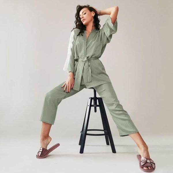 women's sleepwear hiloc lace patchwork robes women nightwear see through trouser suits satin nightie full sleeve set woman 2 pieces, Black;red
women's sleepwear hiloc lace patchwork robes women nightwear see through trouser suits satin nightie full sleeve set woman 2 pieces, Black;red