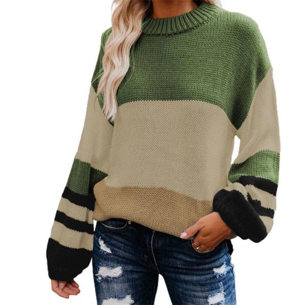 women's sweaters 2021 charming sweater comfortable acrylic fiber striped splice women pullover for daily life, White;black
women's sweaters 2021 charming sweater comfortable acrylic fiber striped splice women pullover for daily life, White;black