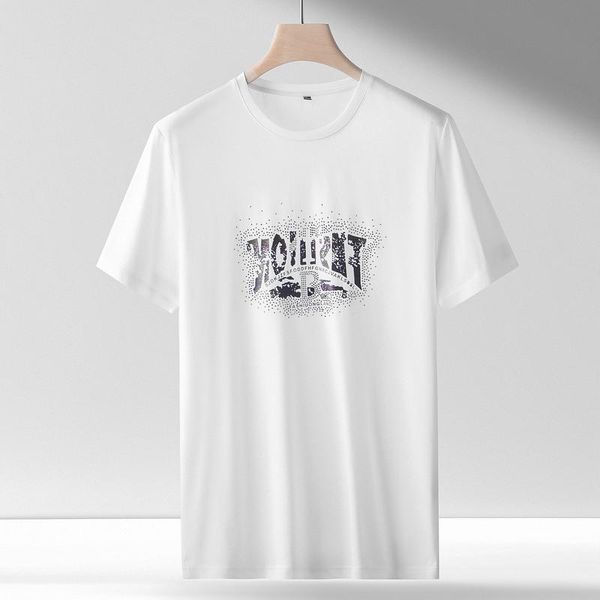 men's t-shirts 2021 youth casual round neck loose summer ice silk short t-shirt, White;black
men's t-shirts 2021 youth casual round neck loose summer ice silk short t-shirt, White;black