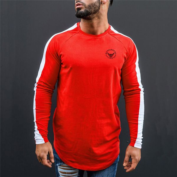 muscleguys tshirt men spring cotton men t shirts long sleeve solid color casual patchwork homme autumn 4 colors new 210421, White;black
muscleguys tshirt men spring cotton men t shirts long sleeve solid color casual patchwork homme autumn 4 colors new 210421, White;black