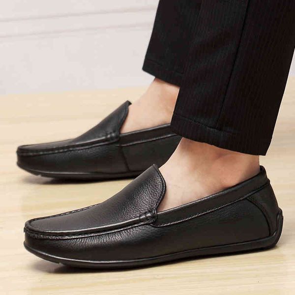 dress shoes genuine leather men casual luxury 2021 mens flats breathableloafers moccasins breathable slip on male driving bq0e, Black
dress shoes genuine leather men casual luxury 2021 mens flats breathableloafers moccasins breathable slip on male driving bq0e, Black