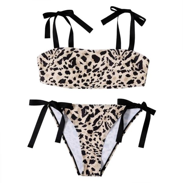 dropping ship women's fashion leopard striped print neck split bikini swimsuits separar de playa traje baño swimwear, White;black
dropping ship women's fashion leopard striped print neck split bikini swimsuits separar de playa traje baño swimwear, White;black