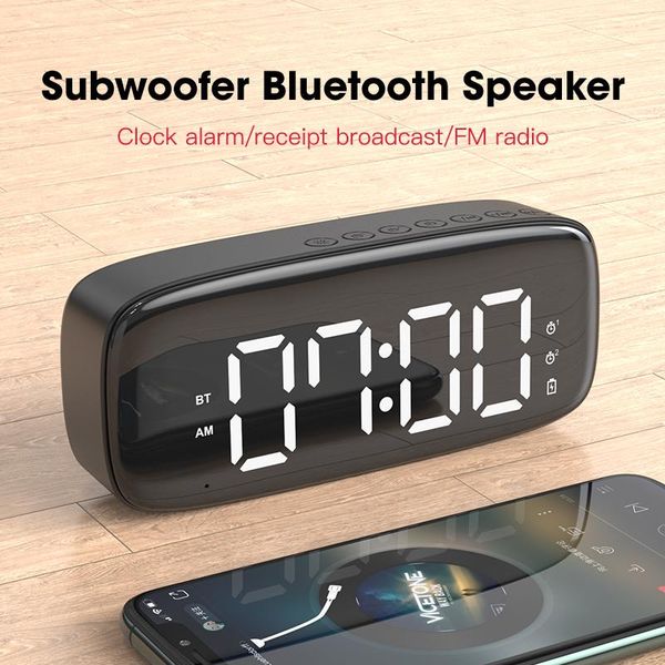 niye bluetooth speaker wireless alarm clock speakers subwoofer bass sd tf card play fm microphone hand-home outdoor portable
niye bluetooth speaker wireless alarm clock speakers subwoofer bass sd tf card play fm microphone hand-home outdoor portable
