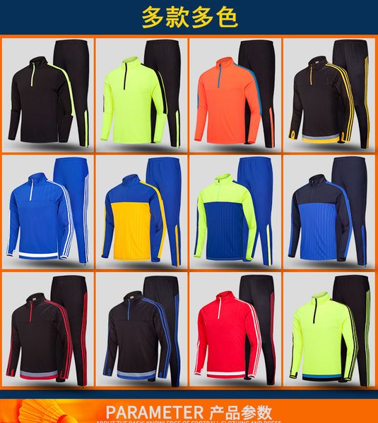 tracksuit sport suit football jacket long sleeve autumn winter half pull sweater training team jersey children's match, Gray
tracksuit sport suit football jacket long sleeve autumn winter half pull sweater training team jersey children's match, Gray