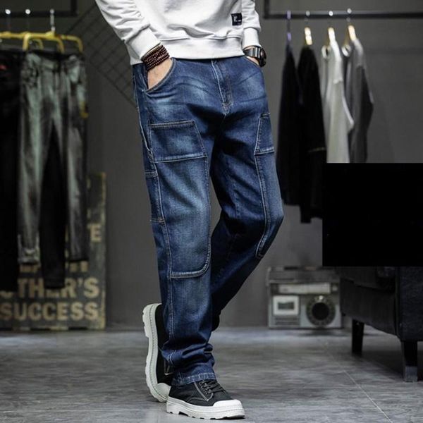men's jeans big size loose mens hip hop baggy denim pants men clothing fatify cargo trousers leisure bottoms blue
men's jeans big size loose mens hip hop baggy denim pants men clothing fatify cargo trousers leisure bottoms blue