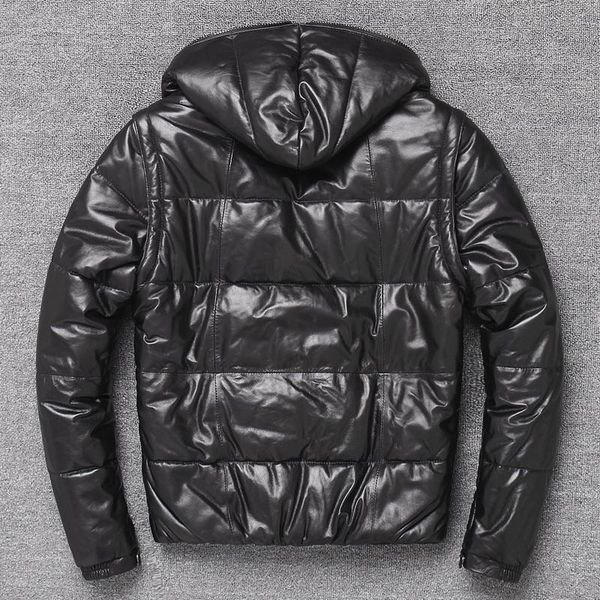 men's leather & faux winter luxury sheepskin hooded jacket men 2022 brand casual slim short vest sleeve detachable warm black cotton ou
men's leather & faux winter luxury sheepskin hooded jacket men 2022 brand casual slim short vest sleeve detachable warm black cotton ou