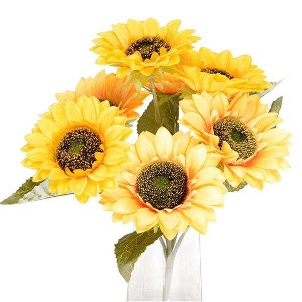 decorative flowers & wreaths 1 bunch of 5 or 7 sunflower bouquet artificial for el wedding furniture decoration diy office decor
decorative flowers & wreaths 1 bunch of 5 or 7 sunflower bouquet artificial for el wedding furniture decoration diy office decor