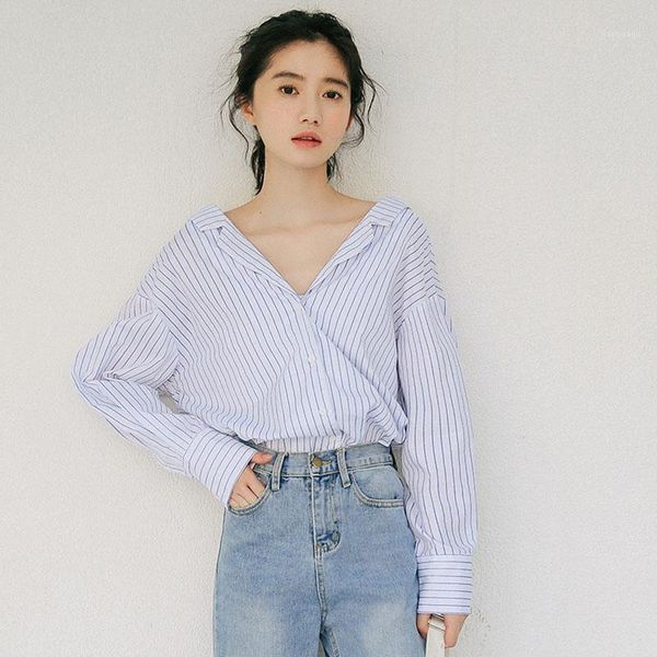 v neck lace up summer blouse women casual stripe long sleeve shirt fashion autumn ladies loose blusas women's blouses & shirts, White
v neck lace up summer blouse women casual stripe long sleeve shirt fashion autumn ladies loose blusas women's blouses & shirts, White