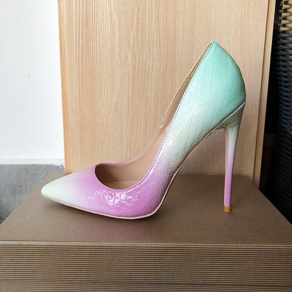 dress shoes fashion gradient mint pink women crocodile effect pointy toe high heel ladies slip on stiletto pumps size 33 43 44 45, Black
dress shoes fashion gradient mint pink women crocodile effect pointy toe high heel ladies slip on stiletto pumps size 33 43 44 45, Black
