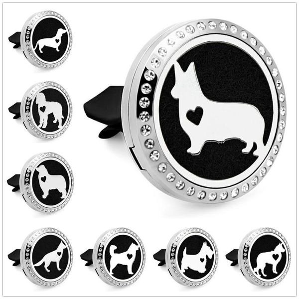 pendant necklaces mixed styles dogs stainless steel bling car air freshener perfume essential oil diffuser locket 10pads, Silver
pendant necklaces mixed styles dogs stainless steel bling car air freshener perfume essential oil diffuser locket 10pads, Silver