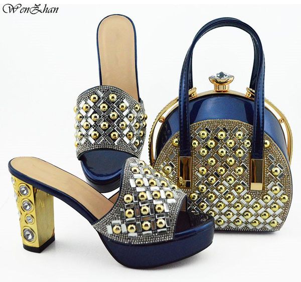 test d.blue color designer shoes and bag set to match italian party with matching bags 38-43 wenzhan b96-26 dress, Black
test d.blue color designer shoes and bag set to match italian party with matching bags 38-43 wenzhan b96-26 dress, Black