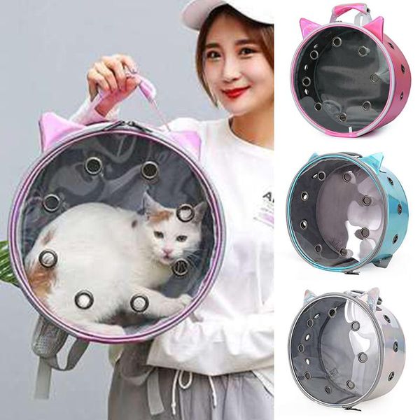 cat carriers,crates & houses backpack with transparent lid round breathable small dog pet rucksack travel double shoulder bag supplies
cat carriers,crates & houses backpack with transparent lid round breathable small dog pet rucksack travel double shoulder bag supplies