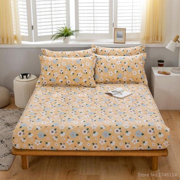 100% cotton little flower printing bed mattress cover fitted sheet with elastic band non-slip for kids adults 3 size sheets & sets
100% cotton little flower printing bed mattress cover fitted sheet with elastic band non-slip for kids adults 3 size sheets & sets