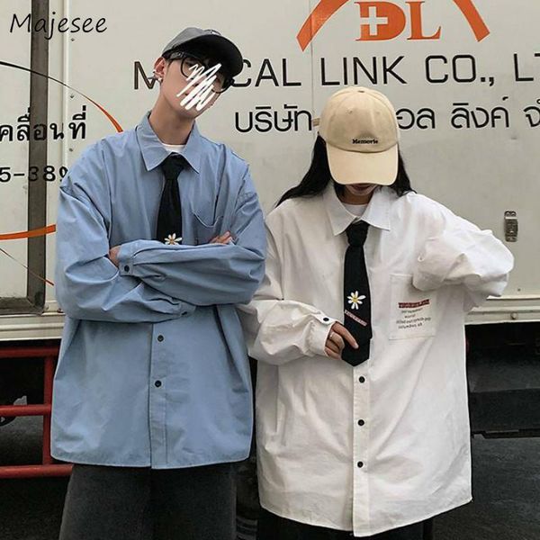 men's casual shirts men long sleeve harajuku printed loose chic korean style all-match student couples streetwear college ulzzang, White;black
men's casual shirts men long sleeve harajuku printed loose chic korean style all-match student couples streetwear college ulzzang, White;black