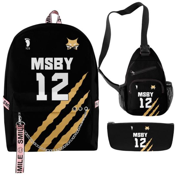 backpack haikyuu cosplay single shoulder bag pen suit msby black jackal printing hinata shoyo print 
backpack haikyuu cosplay single shoulder bag pen suit msby black jackal printing hinata shoyo print