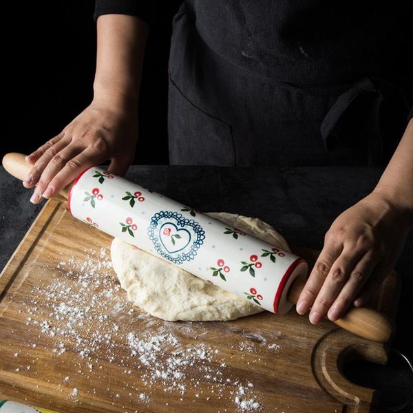rolling pins & pastry boards ceramic large household baking tools roller non stick rod surface dumpling skin pressing
rolling pins & pastry boards ceramic large household baking tools roller non stick rod surface dumpling skin pressing