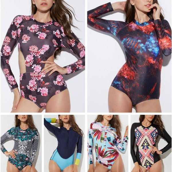 one-piece suits happyshar sports surf suit professional long sleeve leaves printed one piece swimwear women high neck quick dry beachwear
one-piece suits happyshar sports surf suit professional long sleeve leaves printed one piece swimwear women high neck quick dry beachwear