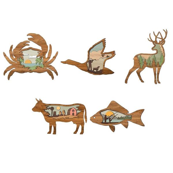 novelty items acrylic wood pattern animal series wall art decor rustic hanging ornaments statue for farm home
novelty items acrylic wood pattern animal series wall art decor rustic hanging ornaments statue for farm home