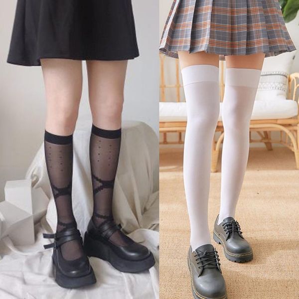 socks & hosiery women girls thigh high over knee lace skirt stockings nylon long solid fashion quality, Black;white
socks & hosiery women girls thigh high over knee lace skirt stockings nylon long solid fashion quality, Black;white