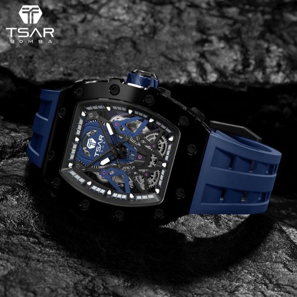 wristwatches tsar bomba mens watches tonneau design 316l stainless steel automatic mechanical fashion waterproof wristwatch, Slivery;brown
wristwatches tsar bomba mens watches tonneau design 316l stainless steel automatic mechanical fashion waterproof wristwatch, Slivery;brown