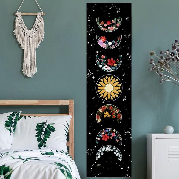tapestries moon phase tapestry wall hanging flowers black and white art for bedroom living room drom home decor
tapestries moon phase tapestry wall hanging flowers black and white art for bedroom living room drom home decor