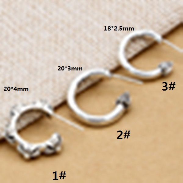 925 sterling silver crosses c type hoop earrings without stones american europe hand-made antique vintage punk luxury jewelry accessories gi, Golden;silver
925 sterling silver crosses c type hoop earrings without stones american europe hand-made antique vintage punk luxury jewelry accessories gi, Golden;silver