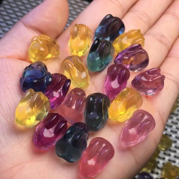 charms natural stone rainbow fluorite pendant crystal carved animal figurine halloween jewelry gift for children women, Bronze;silver
charms natural stone rainbow fluorite pendant crystal carved animal figurine halloween jewelry gift for children women, Bronze;silver