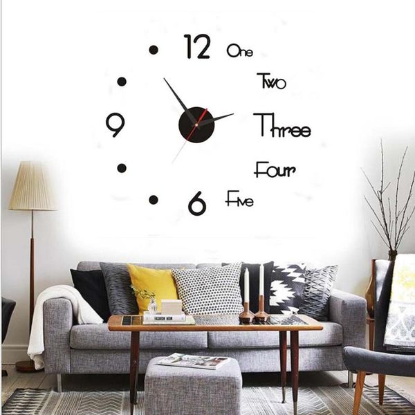 wall clocks 3d diy decorative sticker watches clock creative design mirror surface home decor apr21
wall clocks 3d diy decorative sticker watches clock creative design mirror surface home decor apr21