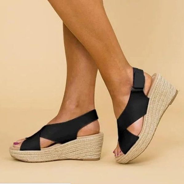dress shoes beach mid high woman slides women summer slippers outdoor leather wedges sandalias mujer sapato feminino sf0445, Black
dress shoes beach mid high woman slides women summer slippers outdoor leather wedges sandalias mujer sapato feminino sf0445, Black