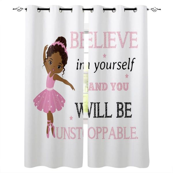 little african american ballet girl window curtains for living room bedroom modern home decoration kid drapes curtain &
little african american ballet girl window curtains for living room bedroom modern home decoration kid drapes curtain &