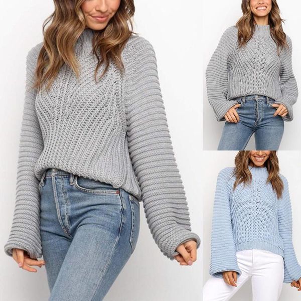 sweater long knit winter loose hollow out lantern sleeves large casual solid women's sweaters, White;black
sweater long knit winter loose hollow out lantern sleeves large casual solid women's sweaters, White;black