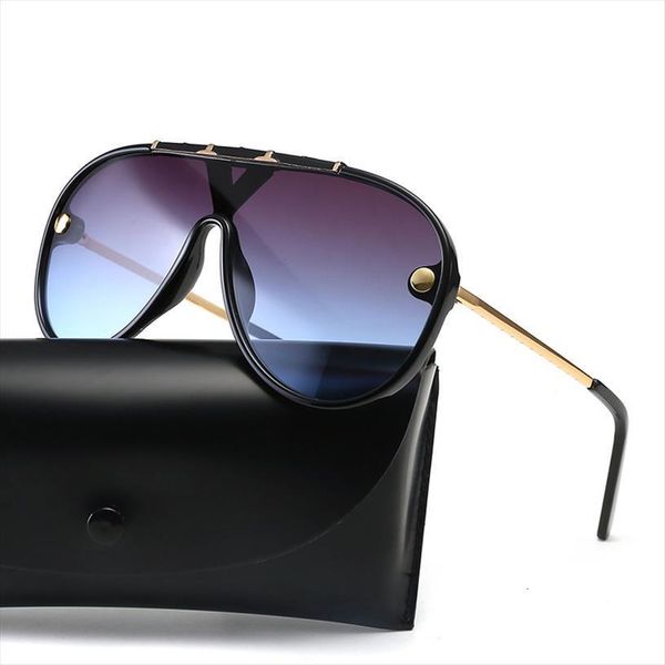 women fashion modern aviation pilot style rivets sunglasses cool gradient brand design sun glasses oculos de sol 8076, White;black
women fashion modern aviation pilot style rivets sunglasses cool gradient brand design sun glasses oculos de sol 8076, White;black