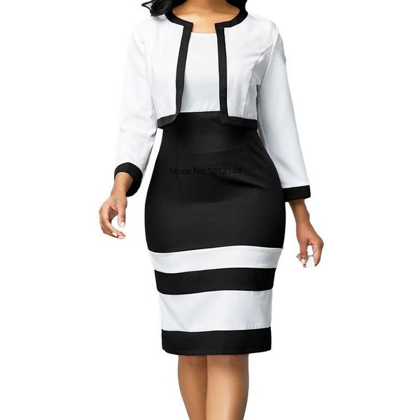 summer dress women 2021 casual plus size slim office pencil bodycon autumn set elegant split patchwork party dresses, Black;gray
summer dress women 2021 casual plus size slim office pencil bodycon autumn set elegant split patchwork party dresses, Black;gray