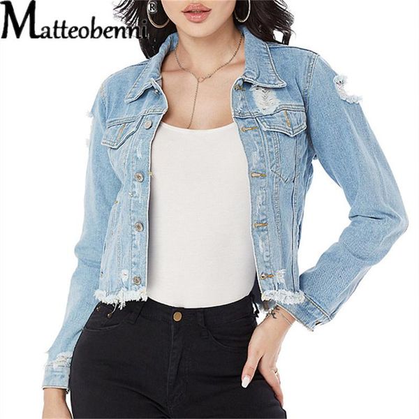 women's jackets 2021 women ripped denim vintage casual short jean jacket puff sleeve spring and autumn female coat streetwear, Black;brown
women's jackets 2021 women ripped denim vintage casual short jean jacket puff sleeve spring and autumn female coat streetwear, Black;brown