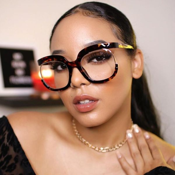 sunglasses high-quality cat eye anti blue light glasses women leopard oversized round frame brand designer optical eyeglasses female, White;black
sunglasses high-quality cat eye anti blue light glasses women leopard oversized round frame brand designer optical eyeglasses female, White;black