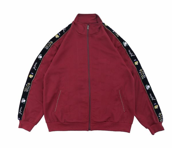 2021fw embroidery skull zipper oversized hip-hop high street men women couple solid color jacket, Black;brown
2021fw embroidery skull zipper oversized hip-hop high street men women couple solid color jacket, Black;brown