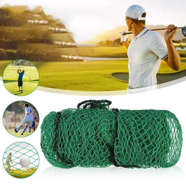 Golf Training Aids 300x300cm Practice Net Heavy Duty Impact Netting Rope Border Sports Mesh