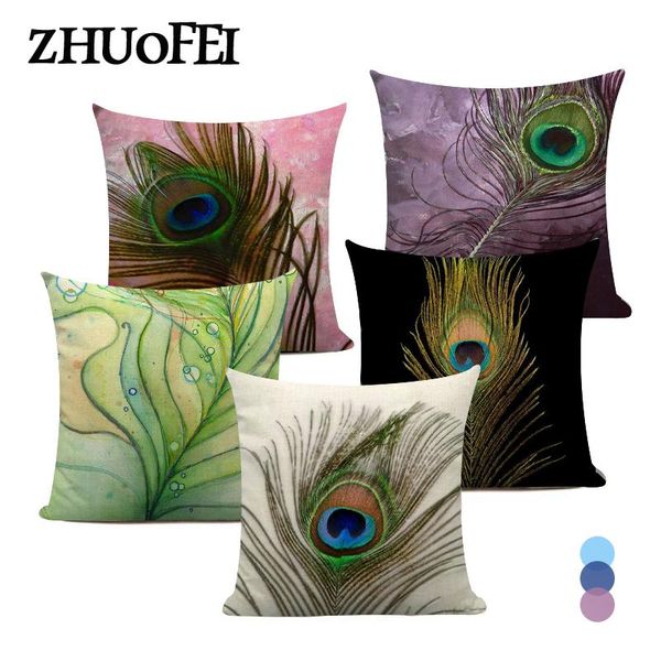 cushion/decorative pillow peacock feather series colorful decorative throw case fashion home linen cushion cover 18x18 inches 45x45 cm
cushion/decorative pillow peacock feather series colorful decorative throw case fashion home linen cushion cover 18x18 inches 45x45 cm