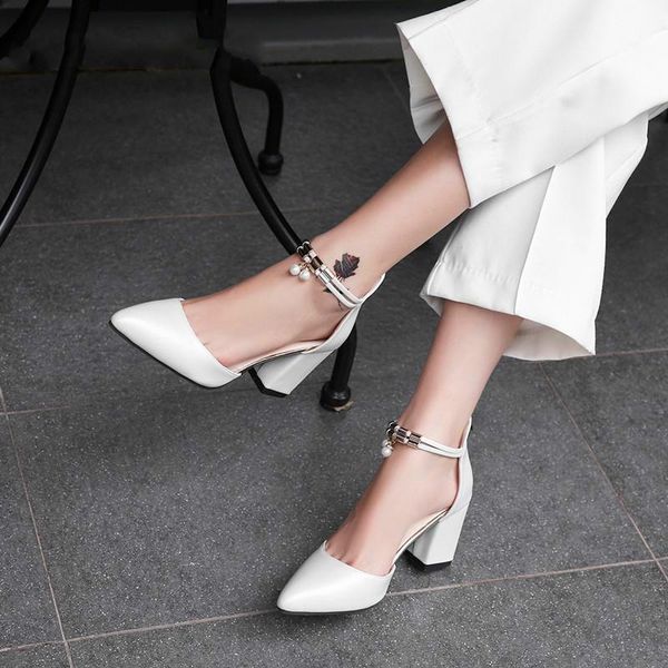 dress shoes high heels boat wedding tenis feminino summer women pointed toe pumps side with pearl 7.5cm, Black
dress shoes high heels boat wedding tenis feminino summer women pointed toe pumps side with pearl 7.5cm, Black